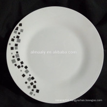 wholesale bulk dinner plate,chinese porcelain plate,linyi porcelain plate